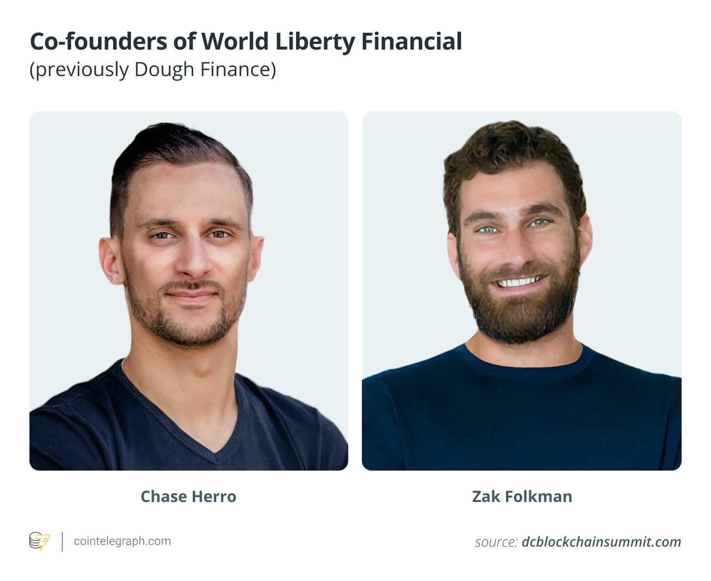 Co-founders of World Liberty Financial (previously Dough Finance)