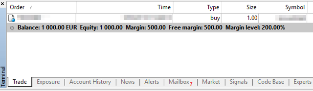 MetaTrader4 Metrics