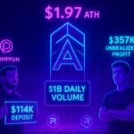 $ASTER Surges Past $PUMP and Raydium as Solana DeFi Shifts Toward $1B Daily Volume